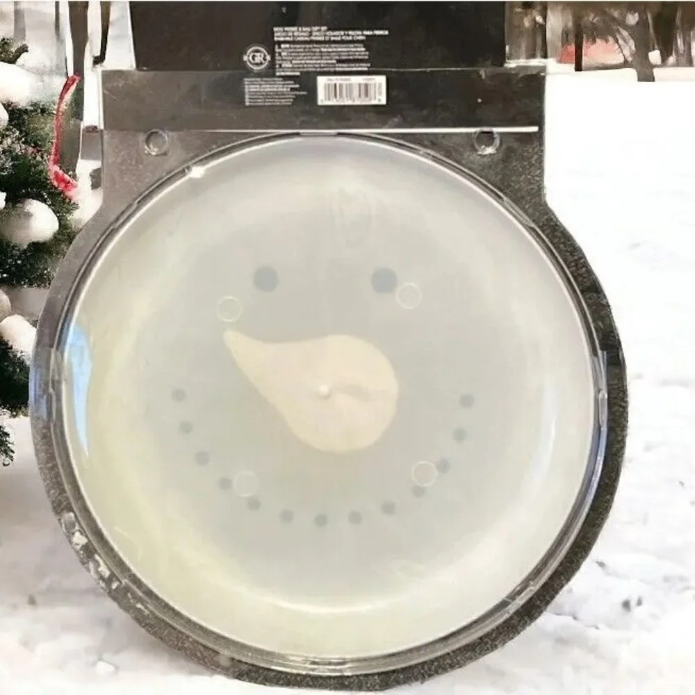 GR Amscan Dog Frisbee & Tennis Ball Playset Christmas Pet Novelty Gift Snowman